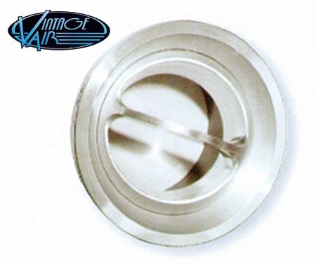 All Aluminium swivel ball louvre with Black Anodized finish 2.625in. outlet dia.