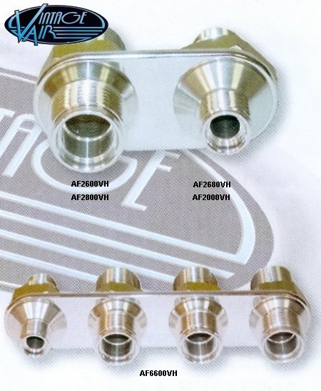 4 way A/C and Heater (6-10 male O-ring) 1.25in. x 5.75in.