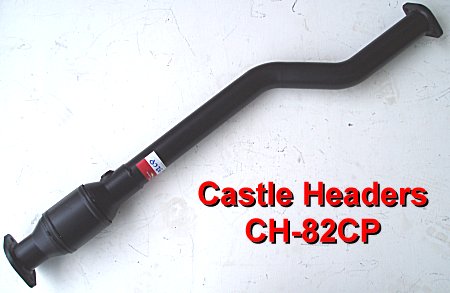 FORD FALCON BF-FG CONNECTING PIPE SUITS CH-82 HEADERS. INCLUDES 2 1/2in. HIGH FLOW EURO 4 CAT