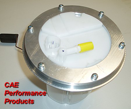 EFI Fuel Pump Weld Ring. Weld to Mild Steel tanks - suits VE Commodore in-tank fuel pump.