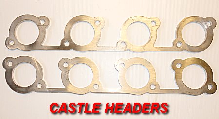 BIG BLOCK CHEV. Suit GM-Pro-Stock Heads 2 1/4in. 2 1/8in. PRIMARIES. STAINLESS STEEL