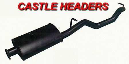 Toyota Landcruiser 79 series 4.5L Turbo Diesel Tail Pipe and Muffler