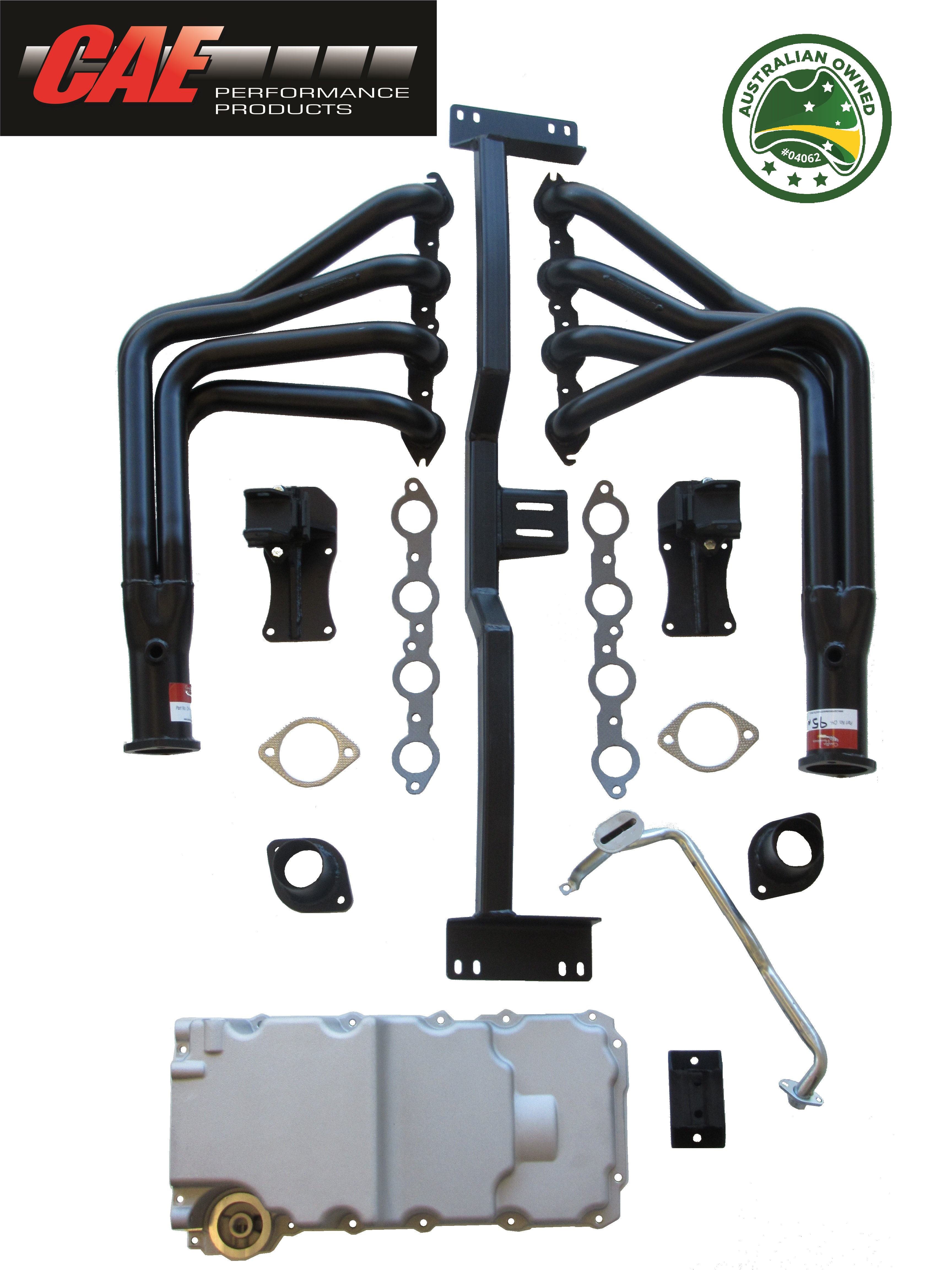 HOLDEN HQ-HJ-HX-HZ-WB WITH LS1-LS2-LS3-LSA 4-INTO-1 ENGINE CONVERSION KIT