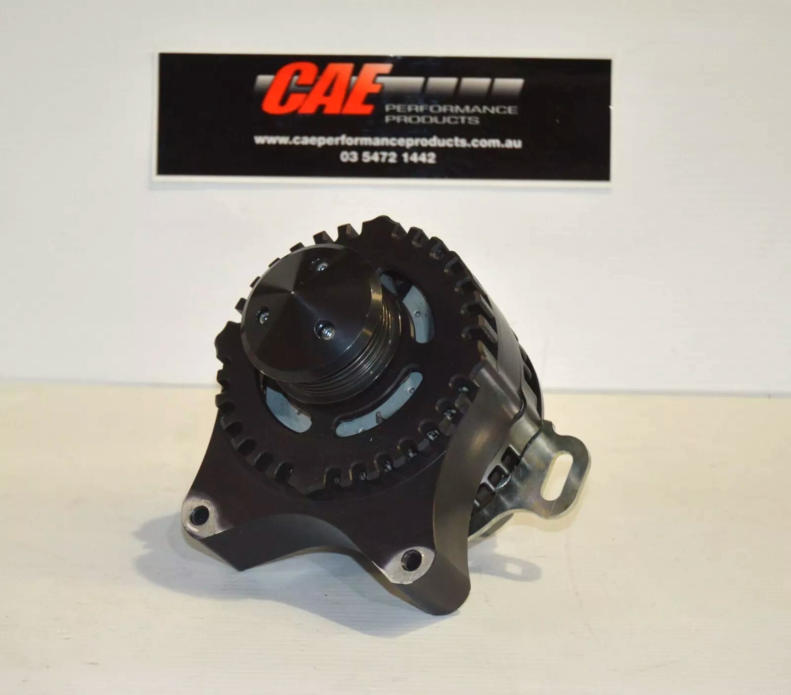 High performance Alternator suit BA BF FG black finish Charges 270amps at 14 volts. Based on 2.66 >1 pulley ratio