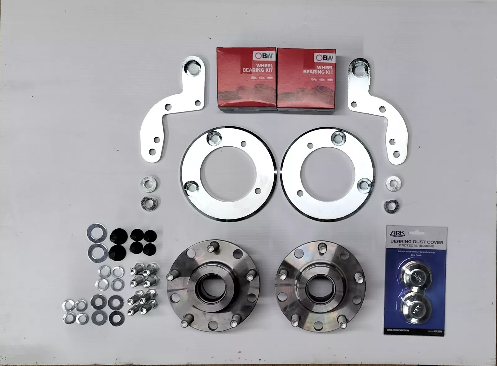 Chev 1955-56-57 Disc Brake Conversion with VT-VZ calipers and rotors