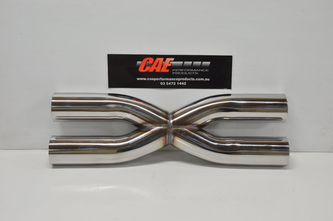 MERGE X-PIPE 304 STAINLESS STEEL POLISHED