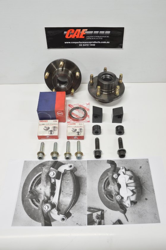 Brand New Ford Brake Conversion Kit to suit XC-XD-XE-XF-XG using Ford BA-BF-FG Calipers