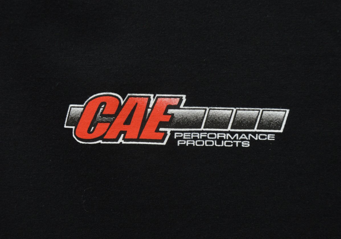 CAE RACE CAR T-SHIRT - BLACK
