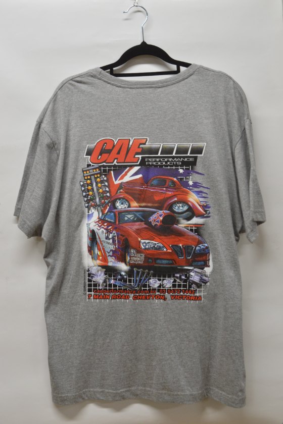 CAE RACE CAR T-SHIRT - GREY