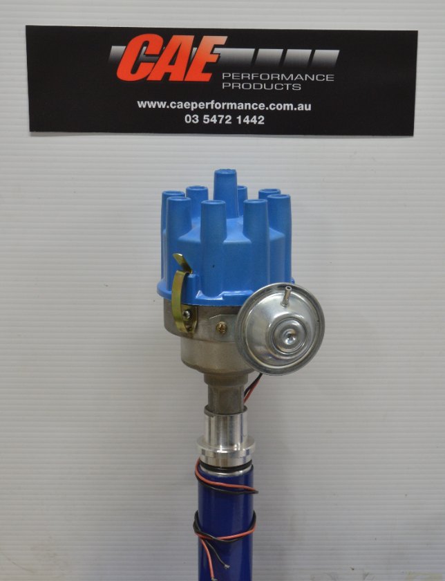 Distributor to suit Ford V8 Windsor 289-302. Gear 31.36mm. Oil Pump shaft 13mm.