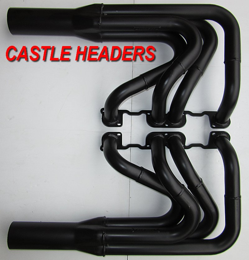 SMALL BLOCK CHEV WITH 23-DEGREE HEAD- 1-7/8'' > 2'' STEPPED