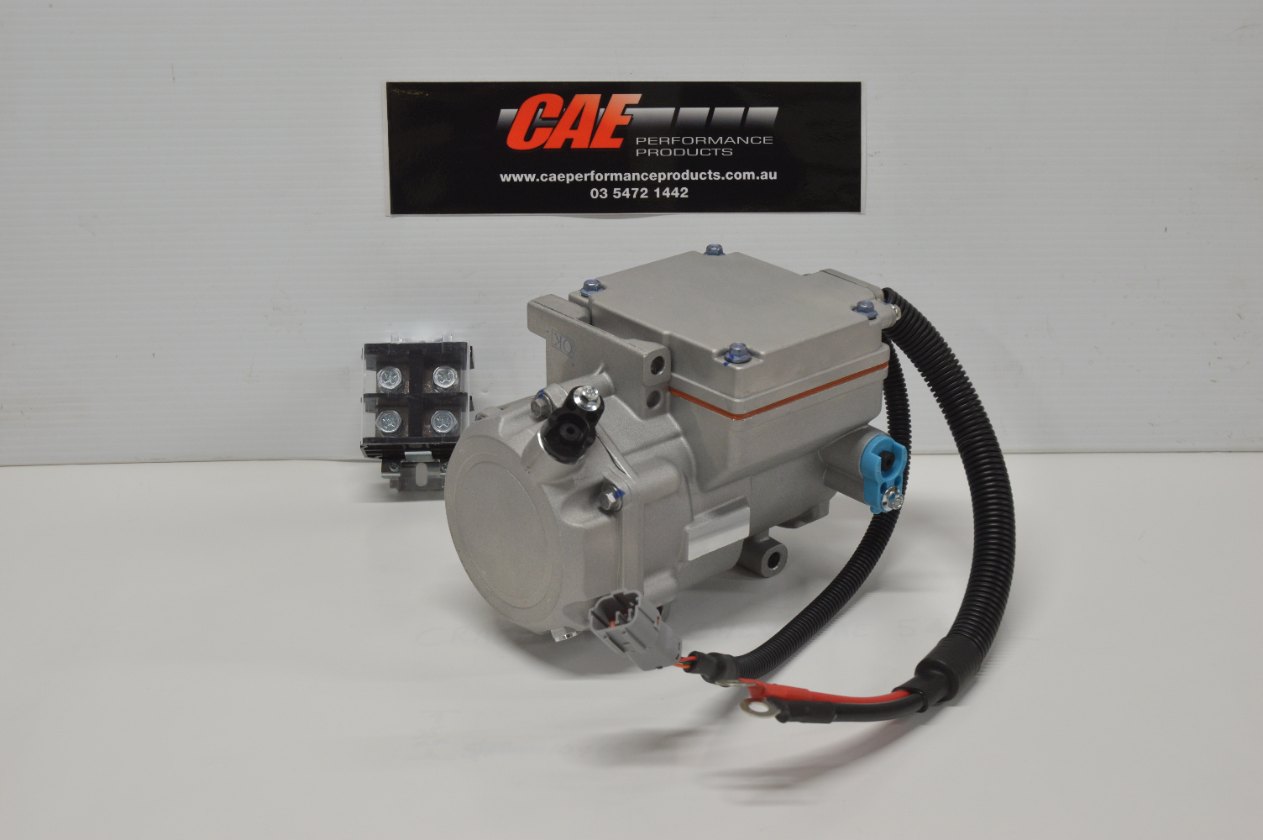 Electric Air Conditioner Compressor - Compact 12-16 Volt 60-100 Amps 3-Speed