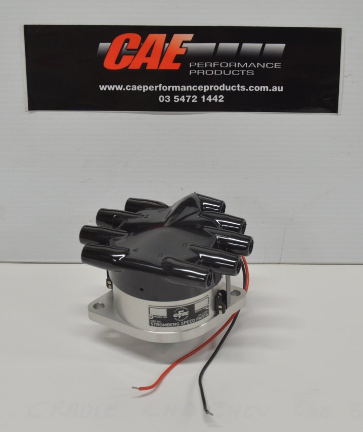 Stromberg E-Fire Distributor Ford V8 Flathead suit 1932-39 Electronic Distributor 2 Bolt Mount. Requires 12 Volt Ignition Coil.