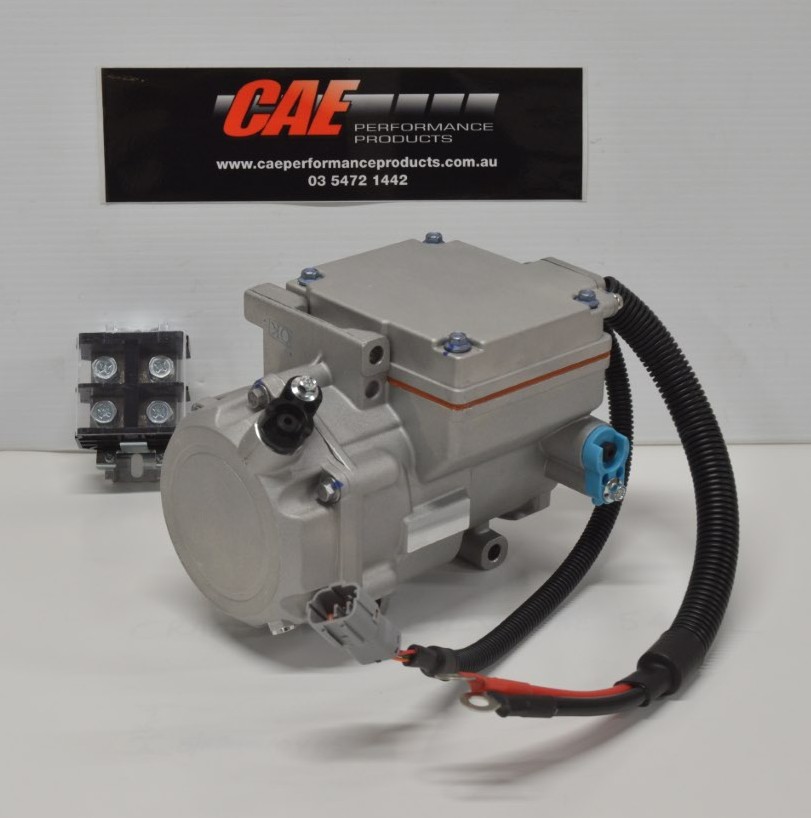 Electric Air Conditioner Compressor - Compact 12-16 Volt 60-100 Amps 3-Speed