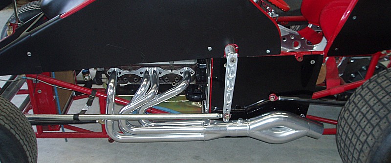 Sprint car V8